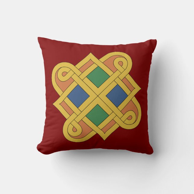 Almofada Durrow Knotwork 2016 (Frente)