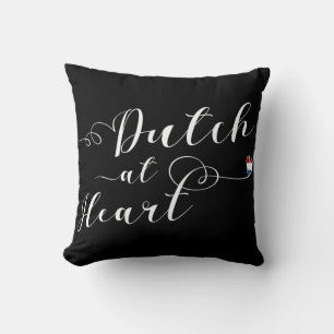 Almofada Dutch In Heart Throw Cushion, Holanda