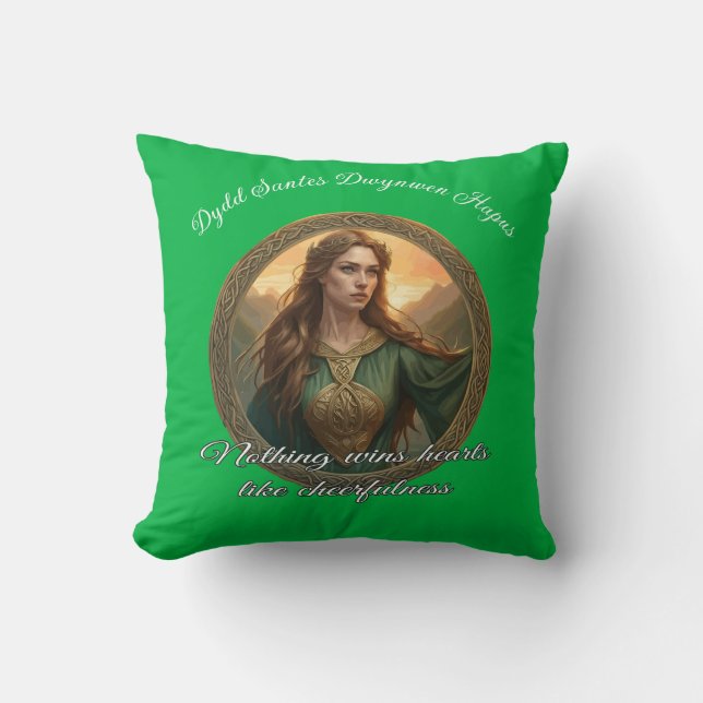 Almofada Dwynwen The Patron Saint Of Lovers (Frente)