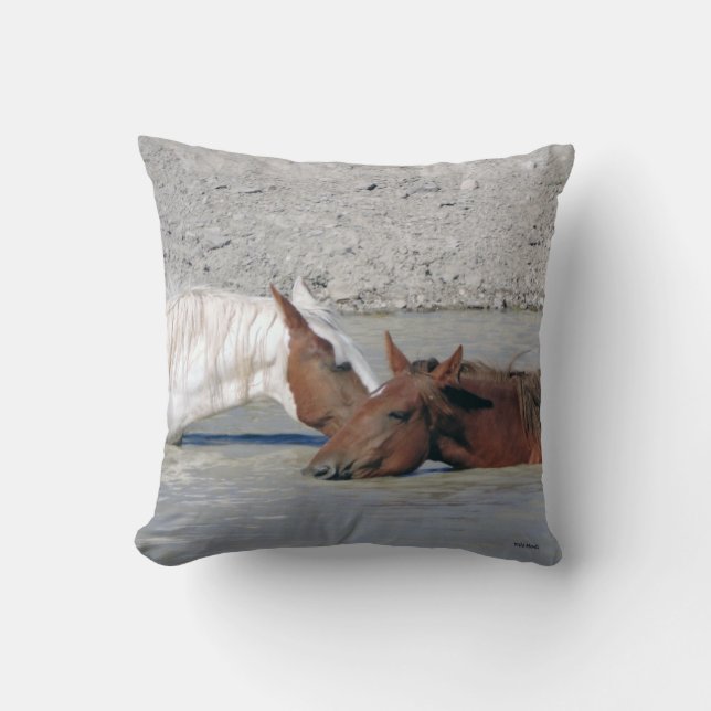 Almofada É 5 horas em algum lugar (Frente)