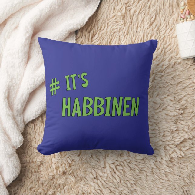Almofada #É Habbenin (Cobertor)