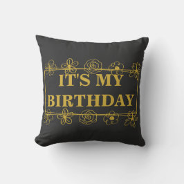 Almofada É o meu aniversário