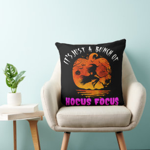 Almofada É só um monte de Hocs Pocus Pumpkin Halloween