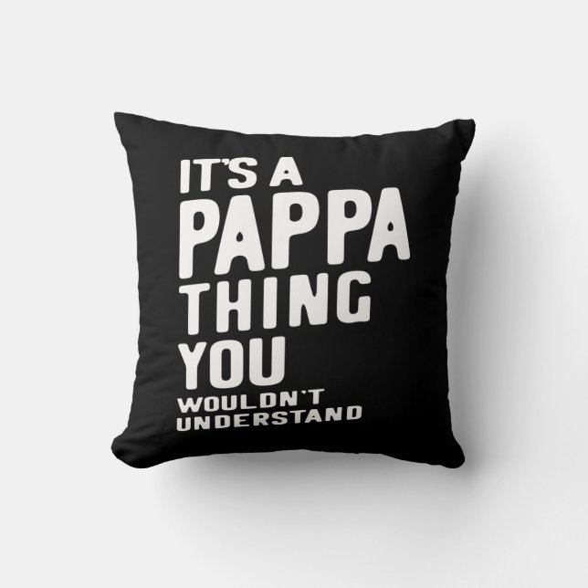 Almofada É um Pappa Thing Padre Gift (Frente)