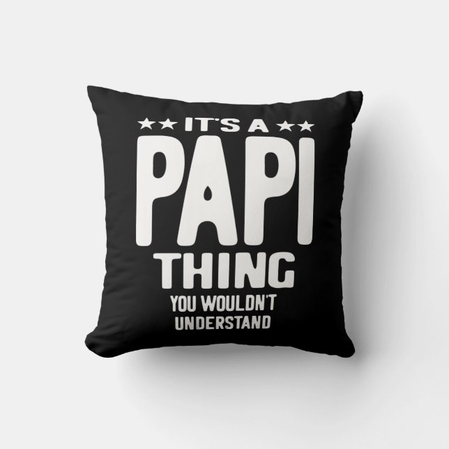 Almofada É uma Coisa do Papi | Padre Gift (Frente)