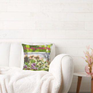 Almofada Earth Day Gift 🌸Mystical Flower | Throw Pillow