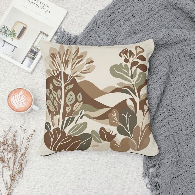 Almofada Eclectic Natural Terracotta Boho Russo (Criador carregado)