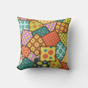 Almofada Eclectic Patchwork (Correção Eclética): Diversa Co