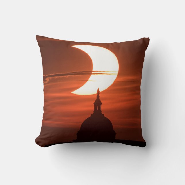 Almofada Eclipse Solar 2021 (Frente)