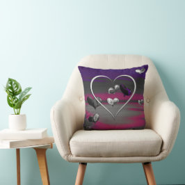 Almofada Ecos de um Romance Metálico