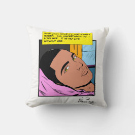 Almofada Ecos Românticos Romance de Corações Solitários Com