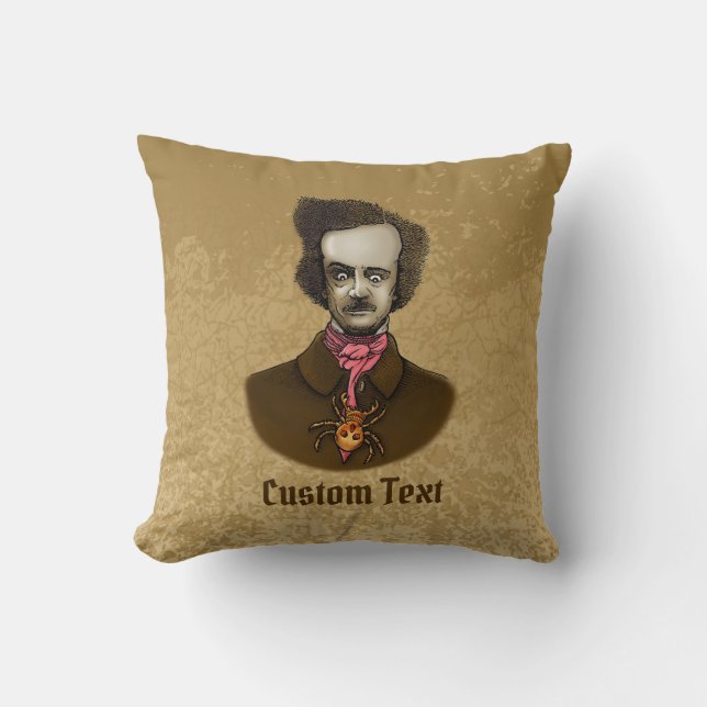 Almofada Edgar com Inseto Dourado (Frente)