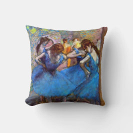 Almofada Edgar Degas - Bailarinas em Azul - Amante da Dança