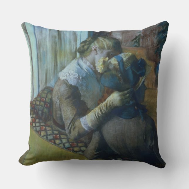 Almofada Edgar Degas | Duas mulheres (Frente)