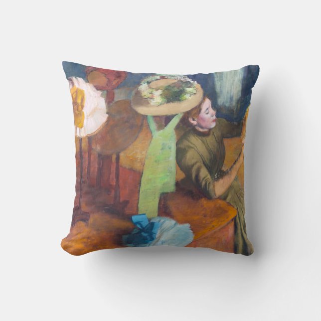 Almofada Edgar Degas - O Compro Millinery (Frente)