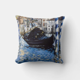 Almofada Edouard Manet - Grande Canal, Veneza