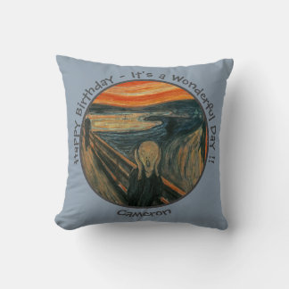 Almofada Edvard Munch A Coleção De Itens Da Parte Do Gritar