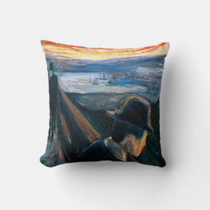 Almofada Edvard Munch - Humor Doente no Sunset, Desespero 1