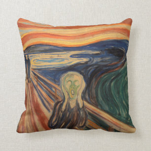 Almofada Edvard Munch Iconic A Pintura Do Gritar