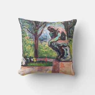 Almofada Edvard Munch - O Pensador de Rodin