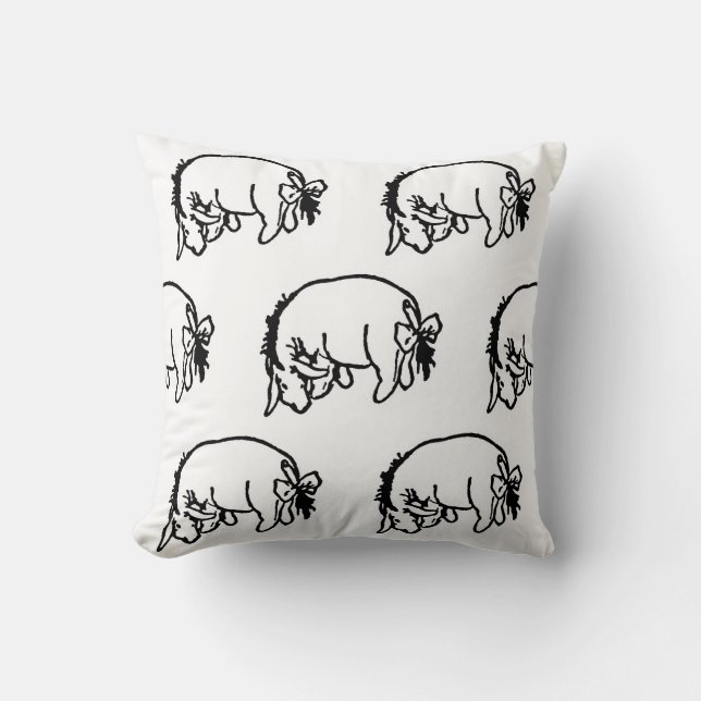 Almofada Eeyore Adorável (Frente)