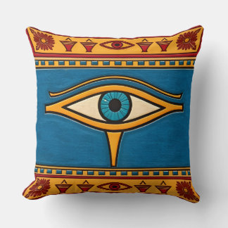 Almofada Egyptian Eye of Horus, Eye of Ra Egypt Deity