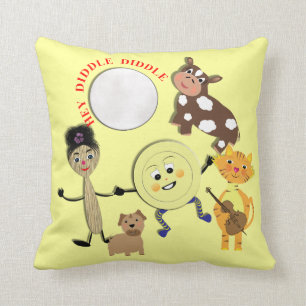 Almofada Ei Diddle Diddle Cute Nursery Theme
