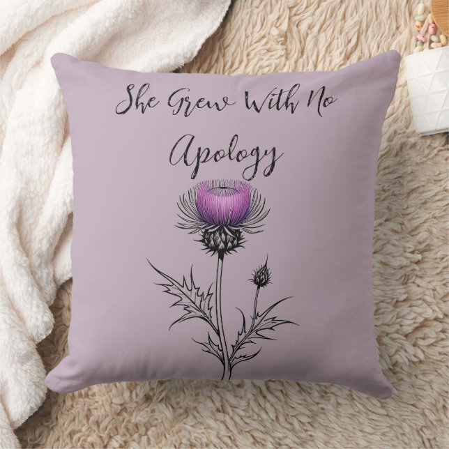 Almofada Ela Cresceu Sem Desculpas (Cobertor)