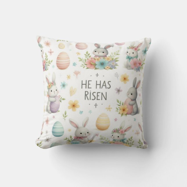 Almofada Ele Ressuscitou (Frente)