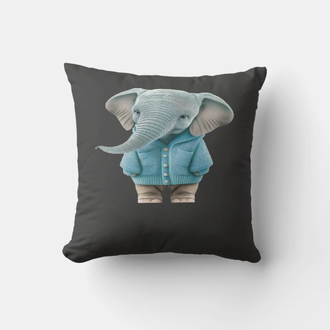 Almofada Elefante Bebê (Frente)