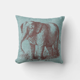 Almofada Elefante Bebê Vintage