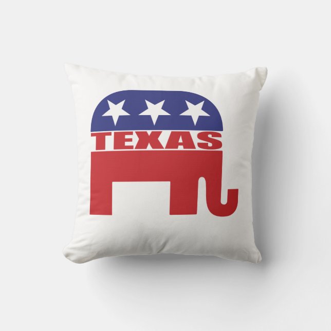 Almofada Elefante do republicano de Texas (Frente)