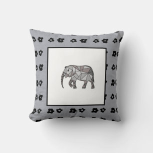 Almofada Elefante Moderno Nascentim Baby Boy para Crianças