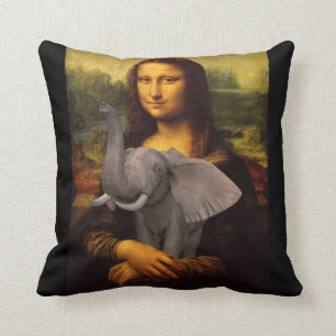 Almofada Elefante Mona Lisa Hugs