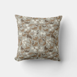 Almofada Elegância Botânica Vintage