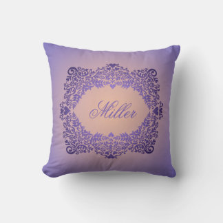 Almofada Elegância de lavanda Personalizada