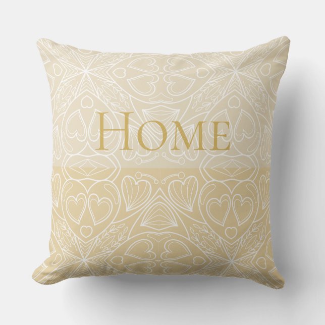 Almofada Elegância Nórdica para Casa (Frente)