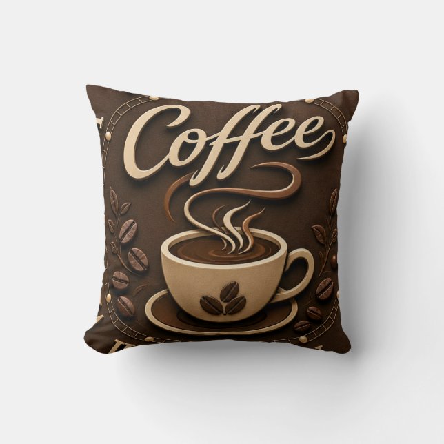 Almofada Elegant Coffee Bar (Frente)