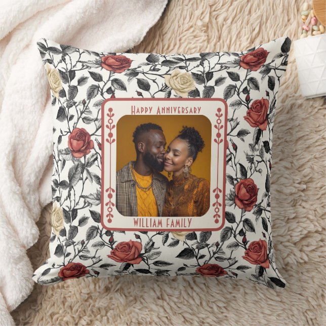 Almofada Elegant Couple Throw Pillow  For Couple (Cobertor)