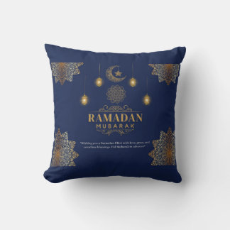 Almofada Elegant Lantern Glow Ramadan Greeting