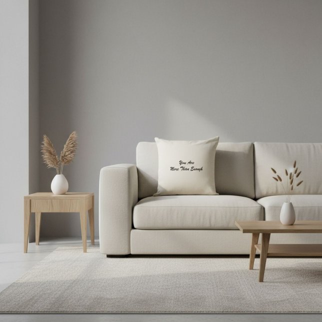 Almofada Elegant motivational quote typography modern (Criador carregado)