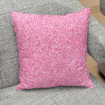 Almofada Elegant Pink Faux Glitter & Sparkles<br><div class="desc">Image of pink faux glitter and sparkles. Request any color you like.</div>