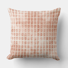 Almofada Elegant, Rose Gold Checkered Pattern