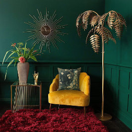 Almofada Elegante Art Nouveau Peacock