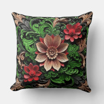 Elegante Arte Floral Barroca Colorida