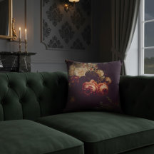 Elegante Arte Floral Holandesa Vintage Escura e Ma