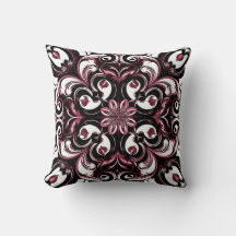 Elegante Borgonha Moderna do Ornamentado Contempor