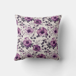 Almofada Elegante Colorido Estiloso Romântico Floral Chique