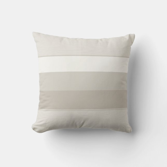 Almofada Elegante Cor Harmonia Moderna Chic Modelo striped (Frente)