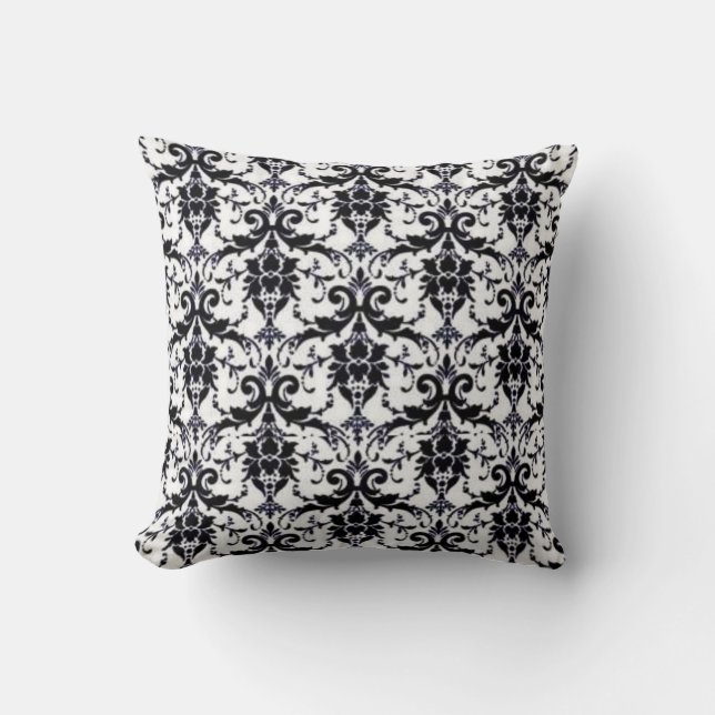 Almofada Elegante Damask American MoJo Travesseiro (Frente)